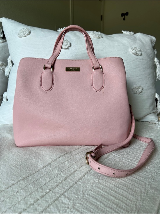 kate spade Handbags - kate spade Blush Pink Saffiano Satchel with Strap